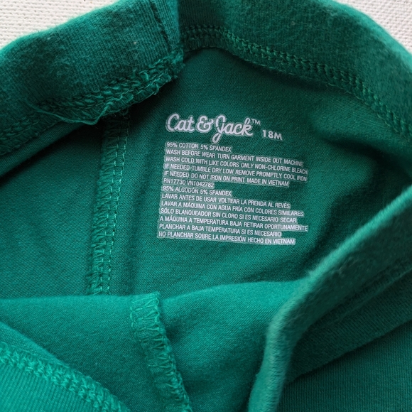 Cat & Jack Girls Christmas Toddler 3 Piece Set Size 18 Months Y-2 - Picture 9 of 13